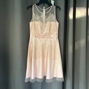 Women Cocktail light pink dress